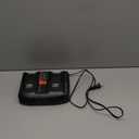 Dual Port 20V Fast Charger for Craftsman V-20 Lithium Battery Charger CMCB104 CMCB204 CMCB202 CMCB201 CMCB209 CMCB205 CMCB100 Replacement for Craftsman 20V Battery Charger