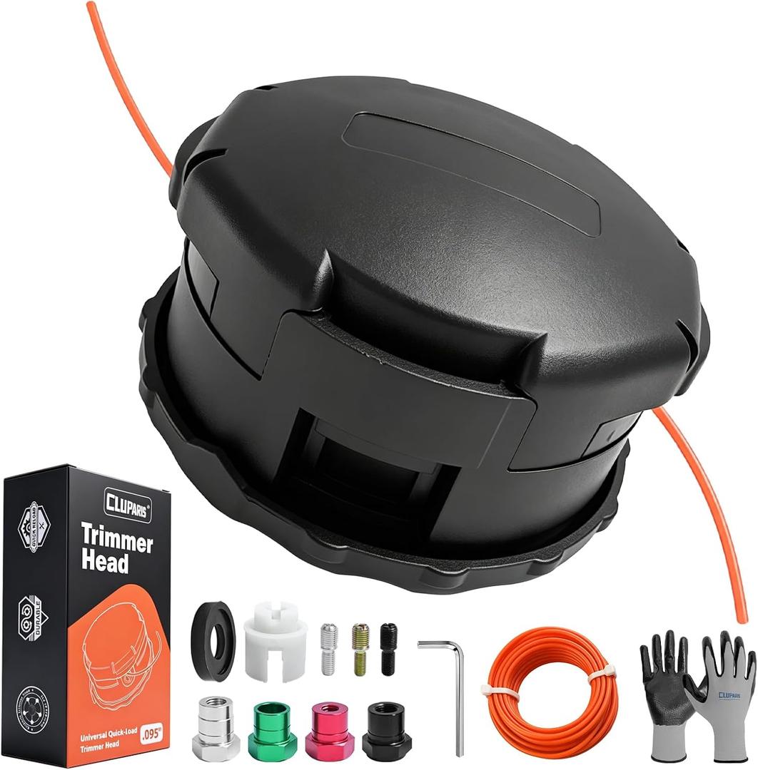 Cluparis Speed Feed 400 Trimmer Head for Echo SRM-225 SRM-210 GT-225 PAS-225 String Trimmer, Also fits Shindaiwa & More, Replace 99944200907 78890-30000, High-Capacity Bump Feed Head