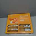 Neprock Shoe Slots Organizer, 20 Pack Adjustable Shoe Rack Stacker Storage Space Saver, Double Deck Shoe Rack Holder for Closet Organization (White)