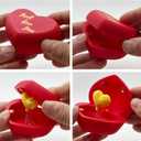 3 x Della Stella Heart Shaped Pop up Gift Box,Surprise Pop up Valentines Gift Box,Birthday or Valentine's Day Gifts for Classroom,Wife,Girlfriend