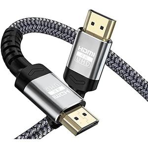 Soonsoonic 4K HDMI Cables 4Ft | 18Gbps Ultra High Speed HDMI 2.0 Cable & 4K@60Hz HDR ARC HDCP2.2 Ethernet-Braided HDMI Cord | for UHD TV Monitor Laptop Xbox PS4/PS5 ect (0.9m)