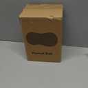 BABYGO Sensory Exercise Ball | Peanut Ball for Kids | Autism Therapy Calming Development Activities Motor Skills | Exercise Book & Pump Included 45CM,Blue|Orange