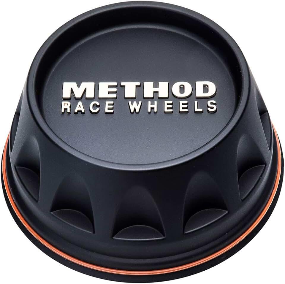 Method Race Wheels Center Cap, UTV Push Through, Black