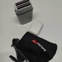 METALFX Double Foil Shaver, Handheld Electric Razor for Travel, Portable Cordless Close Face Shaver for Head, Beard, & Neck (Grey)