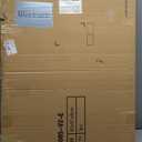 Greenstell Laundry Hamper with lid, No Install Needed, 110L Wicker Laundry Baskets Foldable 2 Removable Liner Bags, 2 Section Clothes Hamper Handwoven Rattan Laundry Basket with Handles, Natural