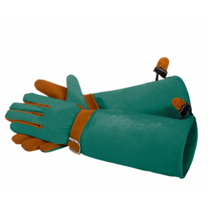 GoGo Garden Long Gardening Gloves Green