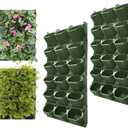 Self Watering Wall Planter with 36 Pots, Vertical Garden Planter for Indoor Plants, Wall Mounted planters Hanging Flower Herbs Vegetables for Garden