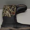 TIDEWE Hunting Boot for Men, Insulated Waterproof Sturdy 16" Men's Hunting Boot, 6mm Neoprene and Rubber Outdoor Boot (400g Insulated & Standard) (12)