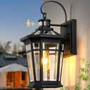VIANIS Motion Sensor Outdoor Light fixtures Wall Mount, Large Anti-Rust, Large 1-Pack