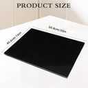 Large Marble Cutting Board for Kitchen 16x20 Inch- Stone Granite Cutting Board | Multi-Functional Marble Pastry Board for Cheese, Charcuterie - Wedding Gift, House Warming (Black 16x20)