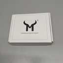 Monoluxe Pack 2 Women Belts for Ladies Jeans Pants with Fashion Faux Leather Gold Buckle (Black&white)