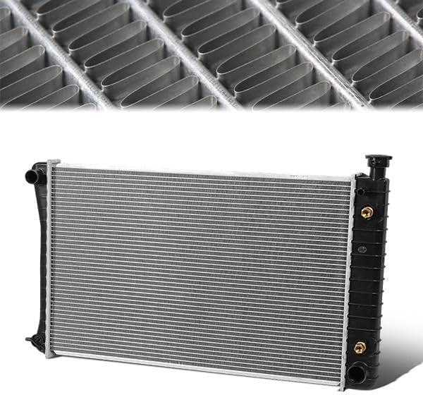 1690 Radiator Compatible with 1988-1999 Chevy GMC C/K 1500 2500 3500 Pickup Suburban 4.3L 5.0L 5.7L AT Factory Style Aluminum Core Replacement Cooling Radiator CU1690 8010622 DPI1690 52470425 52470426