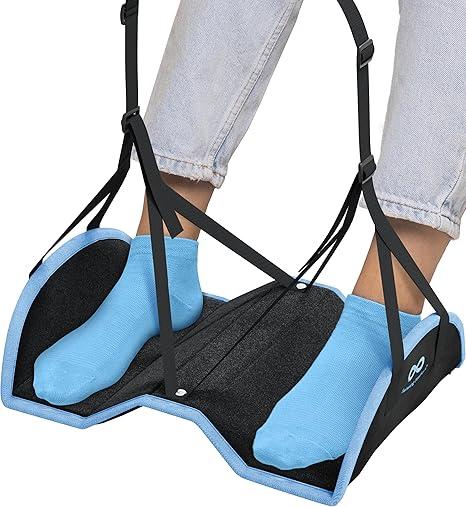 Everlasting Comfort Airplane Footrest, Black
