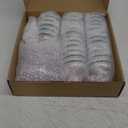 Zopeal 30 Pcs 5 oz Christmas Plastic Disposable Wine Cups Bulk Red Green Martini Glasses Champagne Tower Coupe Cup Unbreakable Stackable Cocktail Margarita Glass with Stem for Xmas Party Favor (Green)