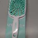 FHI Heat UNbrush Plus  Curly Hair Brush for Gentle & Effective Detangling on Wet or Dry Fragile Hair Types  Detangler Brush w/ 84 UltraFlex Bristles, Ultra-light, Vented, Anti Static Hairbrush