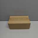 Dahey 2 Pack Wood Wall Planter Vase with Artificial Eucalyptus Farmhouse Wall Hanging Decor Pocket Planter for Indoor Fake Plants Greenery Flowers Living Room Bedroom Kitchen Home Decoration, White (Medium)