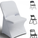 Spandex Folding Chair Covers 6 Pcs