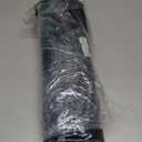 Kitchen Mats for Floor, Super Absorbent Kitchen Rugs Non Slip Washable, Soft Imitation Linen Braided Kitchen Runner Rug, Standing Mat Kitchens Sink Mat, Easy to Clean, Black 17x30