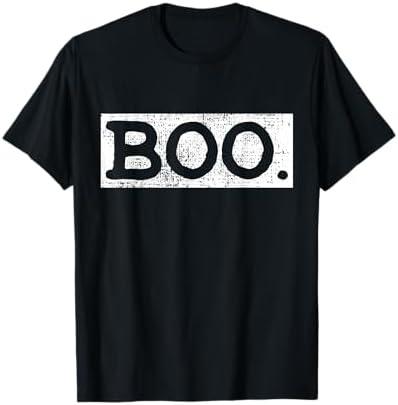 Halloween Vintage Boo Funny Gift T-Shirt, XL