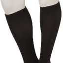 Juzo Basic 4411ad 20-30mmhg Knee-High Open Toe Compression Stocking (Black)