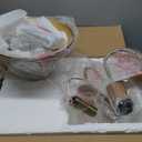 Industrial Wall Sconces Set of Two, HWH Indoor Wall Light Fixtures Barn Light, Single Wall Vanity Lamp for Bedroom Bedside Kitchen, Hammered Metal Shade, Antique Brass Finish, 5HZG74B-2L BG (Large)