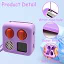Silicone Cover for Yoto Mini Player, Protective Sleeve Case Compatible with Audio Music Player (Purple)