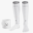 LUX Soccer Sleeves w/FREE Guard Stays for Men/Boys/Youth Compatible w/Soccer Grip Sock