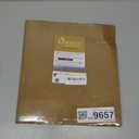 OWENIE Linen Valances for Windows 1 Pcs, Light Filtering Textured Farmhouse Short Small Valance Curtains for Bathroom Basement Living Room Bedroom, Rod Pocket Half Curtains Over Sink, 52Wx14L Inch