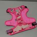 Auroth Tactical Pet Harness for Small Medium Large Dogs No Pull Adjustable, Reflective K9 Working Training Easy Control Vest Military Service Dog, Pink Camo, M