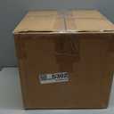 Aspen Creative 36041 Transitional Rectangle Hardback Shaped Spider Construction Lamp Shade in Black, 8" + 12" Wide (5" + 10") x (8" + 12") x 9 1/2"