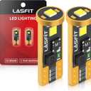 LASFIT 194 LED Bulb for License Plate Bulb White Bright,T10 168 LED Bulbs Canbus Error Free, 400LM 6000K 192 2825 W5W for Dome Map Trunk Cargo Lights (2-Pack)