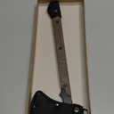 17.5in Full Tang Camping Axe Tomahawk with Nylon Sheath, Tactical and Survival Hatchet with Hammer for Axe Throwing, Outdoor Camping Hiking and Chopping Wood