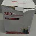 BrizLabs Clear Christmas Lights Outdoor 300 Count 69.6ft Incandescent Christmas Lights Connectable Warm White Light String UL Certified Xmas Mini Light Green Wire for Indoor Tree Holiday Party Decor