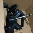 ELABEST T96C Ergonomic Home Office Chair, Mesh Computer Desk Chair with 4D Armrests, Adjustable Lumbar Support,Rolling Swivel Task Chair for Long Hours, Sponge Cushion