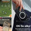 TORRAS Magnetic Slim Fit for iPhone 16e Case 6.1'' 2025, Ultra-Thin 16e Case Compatible with MagSafe, Lightweight Matte Anti-Scratch Hard PC Cover Phone Case for iPhone SE OriginFit, Clear