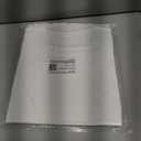 Yoklass Girls Casual Shirts Square Neck Ruffle Sleeve Tops Solid Loose Blouses 5-14 Years (White)