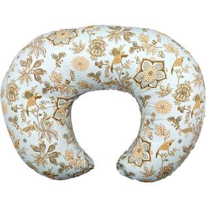 x-vesolje Nursing Pillow, Breastfeeding Pillow with Removable Cover, Ergonomic Breast Feeding Pillow, Baby Feeding Support Pillow for Mom Easier Breastfeeding- Original Size/Boho Garden