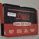 Doc's Diesel Cabin Air Filter D3867C | Compatible with Jeep Wrangler/Gladiator 3.0L EcoDiesel 2020+ | Replaces 68364653AA