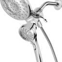 Moen Engage Chrome Magnetix 2-in-1 Combo Rain Showerhead with Detachable Handheld Shower Spray, Featuring Magnetic Docking System, 26009