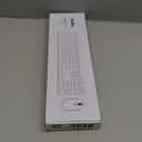 Rechargeable Wireless Keyboard and Mouse Combo, Vssoplor 2.4GHz Ultra Quiet & Slim Full Size Keyboard with 3-Level DPI Mouse for Windows PC Laptop, Black and Wine Red