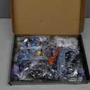 STEM Robot Building Kit, 3 in1 Remote & App-Controlled Robotic Toys, Robot Building Blocks Set with LED Eyes & Sound, Christmas Birthday Gifts for Boys Girls Age 6 7 8 9 10 11 12+ Year Old (433 Pcs) (Blue)