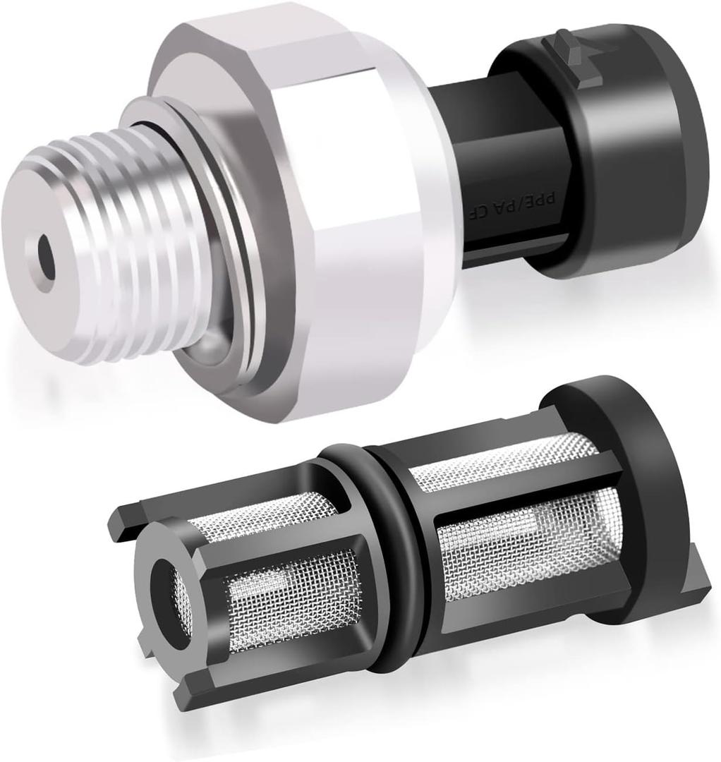 926040 Fuel Injection Pressure Sensor with Screen Filter Compatible with Chevrolet,Buick,GMC,Hummer,Cadillac,Isuzu,Saab,2003-2008,4.8L,5.2l,5.3L,5.7L,6.0L,6.2L
