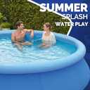 DIMAR GARDEN 15ft x 36in Inflatable Swimming Pool, Outdoor Above Ground Blow Up Pools