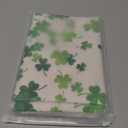 OFIRD Spring Pillow Covers 18x18 Pack of St.Patrick's Day Lucky Clover Leaves Throw Pillow Covers Outdoor Decoration Green Pillowcase Farmhouse Decorative Linen Cushion Case for Home Sofa Couch