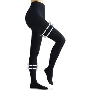 Beister Medical Compression Pantyhose for Women & Men, Opaque Closed Toe 20-30mmHg Graduated Support Tight, Waist High Compression Circulation Leggings for Varicose Veins, Edema, Flight, DVT, XL 
