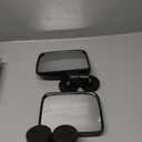 Tractor Mirrors, Strong Magnetic Side Mirrors for Tractors, Forklifts, Lawn Movers, Small Dozers, Lift Trucks, Golf Cart, Compatible with John Deere, Kubota and more, Installation-free, 2pcs