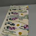 Embroidered Throw Pillow Covers 18x18 Inch - Set of 2 Summer Decorative Pillow Covers with Zipper Aesthetic Cute Design Throw Pillowcases for Couch Sofa Bed, Wild Floral