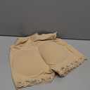 AOSBOEI Women Butt Lifter Panties Padded Shapewear Hip Enhancer Pads Shorts Seamless Underwear Tummy Control Boyshorts (Medium, Beige)