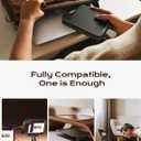 LISEN for iPad Stand Tablet Holder for Desk, Office Desk Accessories for Men Home Dorm Essentials Gadgets Portable Monitor Stand for Apple iPad mini Accessories Switch Kindle Moms Gifts