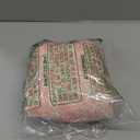 Gosect 2PC Makeup Bag Set, Cute Cosmetic Bag for Women Girls, Floral Coquette Aesthetic Toiletry Bag, Travel Make Up Organizer Bag (Pink Rose)